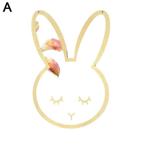 Ins-Miroir Nordique en Bois pour Enfants, Couronne, Nuage, Crème Glacée, Étoiles, Miroir de Maison, Oeuvre Murale Décorative, Décoration Acrylique, J7p7