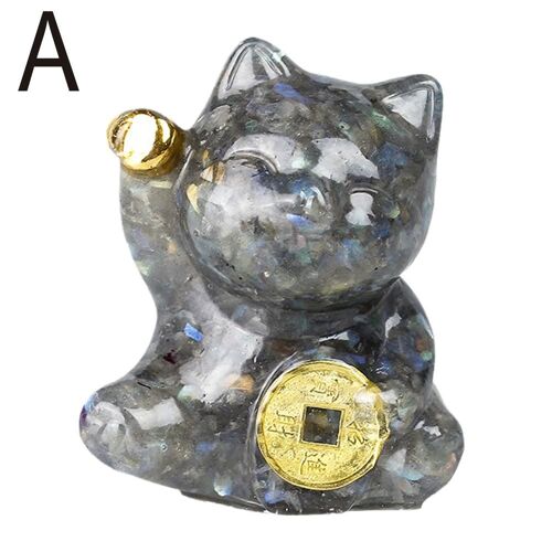 Sculpture de guérison en cristal naturel, 6cm, dessin animé, pour la maison, mignon, pour enfants, cadeau d'anniversaire porte-bonheur, R5u0