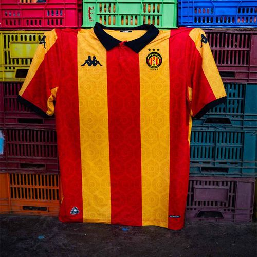 Maillot Kombat Home Espérance Tunis 25/26 Rouge Enfant