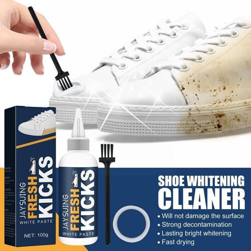 Gel de nettoyage pour chaussures blanches, mousse de nettoyage, anti-taches, pour chaussures, pour baskets, pour enlever le bord jaune, H5n1