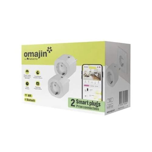 OMAJIN by Netatmo - Prise connectée - Pack de 2