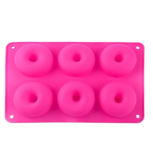 Moule À Beignet En Silicone Anti-Adhésif,Moules De Pâtisserie Pour Dessert, Chocolat, Gâteaux, Bagels, Muffins, Donuts, Moulage, Diy, Ustensiles De Décoration