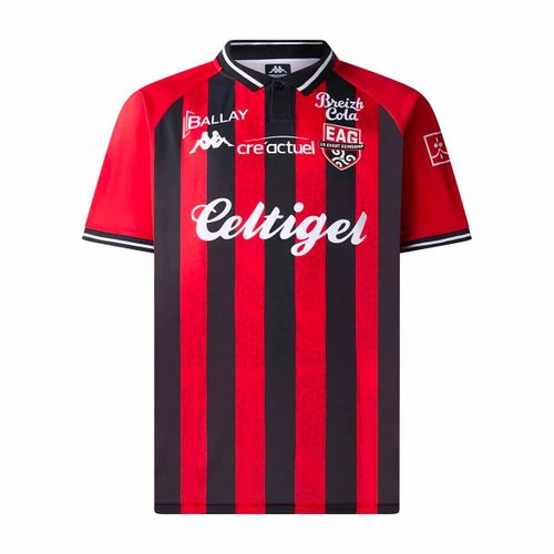 Maillot Neo Home Ea Guingamp 25/26 Rouge Enfant