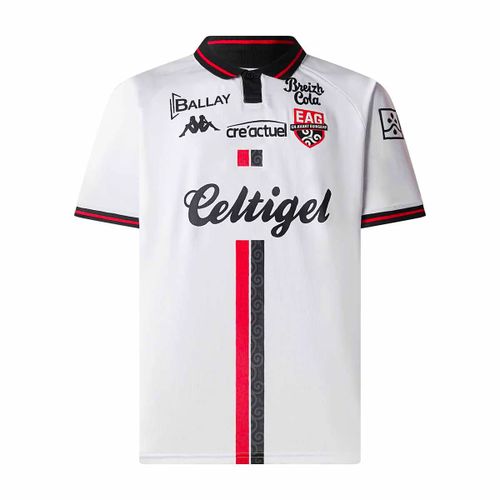 Maillot Neo Away Ea Guingamp 25/26 Blanc Enfant