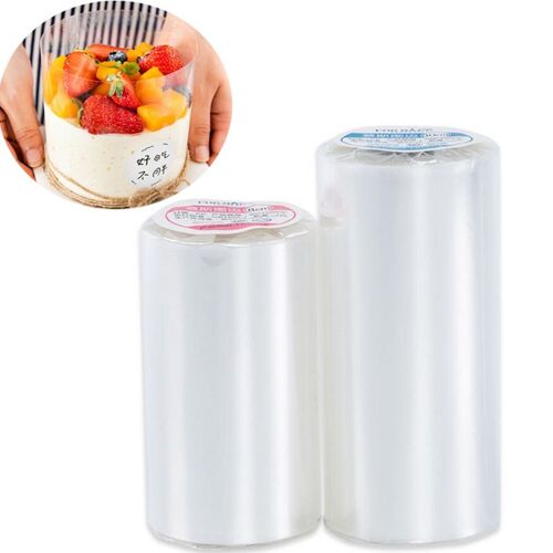 Enveloppe En Plastique Pet De Mise En Forme De Gâteaux, Bords Durs Pratiques, Outils De Décoration De Pâtisserie, Desserts À Faire Soi-Même