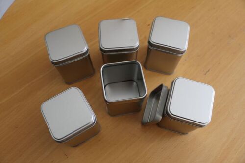 Lot De 6 Boites En Métal 75x50x50