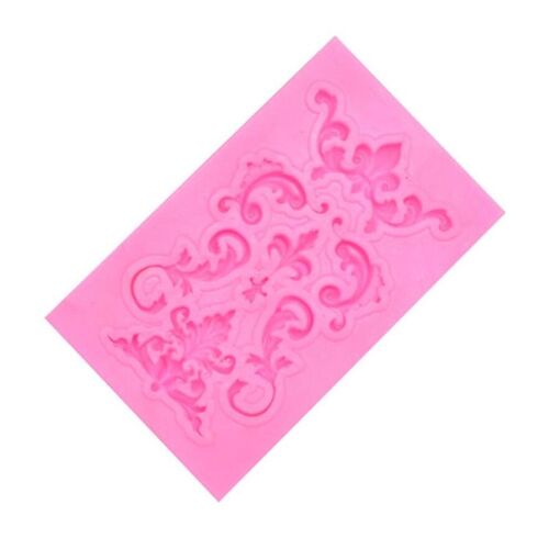Moule À Savon En Silicone Pour Pâtisserie, 1 Pièce, Bordure Rétro, Pour Fondant, Chocolat, Accessoires De Cuisine, Couleur Aléatoire