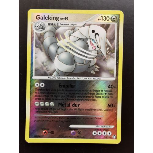 Carte Pokémon - Trésors Mystérieux - Galeking - 130 Pv - 1/123
