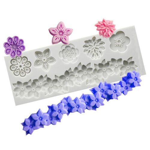 Moule À Bonbons En Silicone Pour Pâtisserie, Fleurs, Diverses Formes De Fondant Bricolage Pâtisserie, Pâtisserie, Pâtisserie