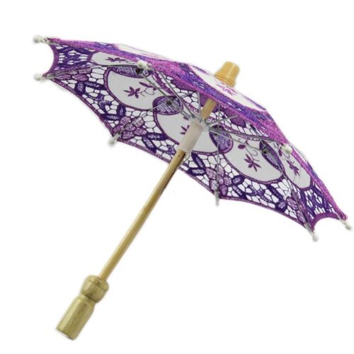 Parasol Brodé En Dentelle Pour La Décoration De La Cérémonie De Mariage, Parasol, P82c, Offre Spéciale