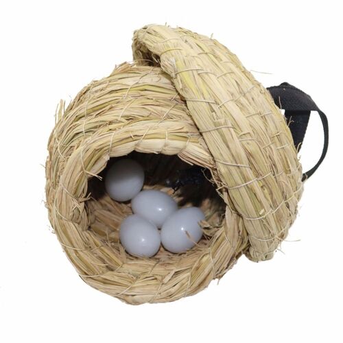 Cage Décorative Perroquet En Paille 2 Grandes Cages | En Option, Pour Perroquets, Nid D'oiseau, Nid D'élevage, Cage Pour Perroquets