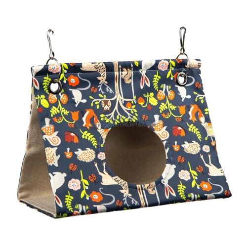 Oiseau Blottir Hamac Suspendu Cage Cachette Tente Pour Conures Perruches