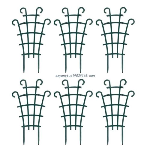 Mini Plante De Jardin En Treillis, Support Pour Plantes Grimpantes, 6 Pièces