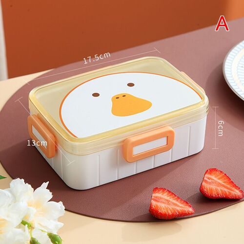 Boîte À Déjeuner Hermétique Bento, Mignon Kawaii Pour Enfants Filles Enfants École Mini Snack Portable Sandwich Boîtes À Nourriture