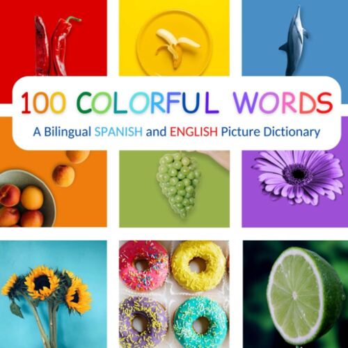 100 Colorful Words: A Bilingual Spanish And English Picture Dictionary