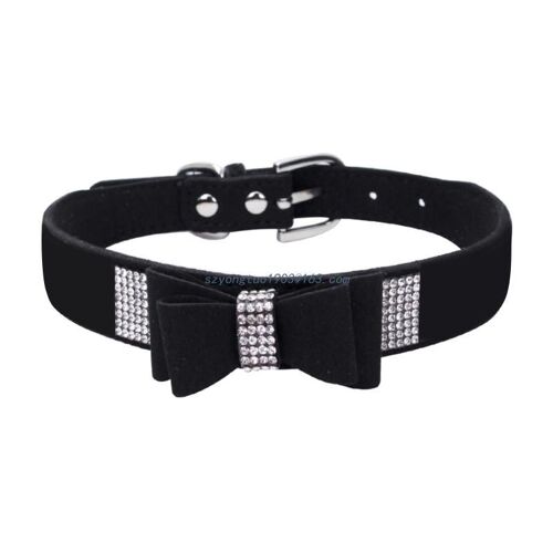 Joli Collier En Cristal Scintillant Pour Chien, Ajustable, Pour Chiot, Chat, Petit, Moyen, Grand D