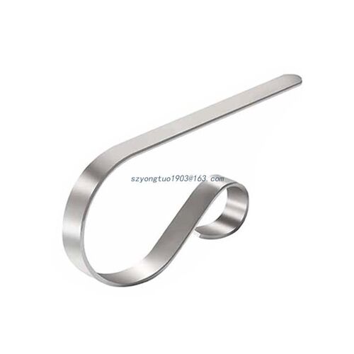 Crochet de cheminée de Noël, fournitures de cintre d'organisation de stockage, connecteur de décoration de porte de guirxiété, 1 pièce, 6 pièces