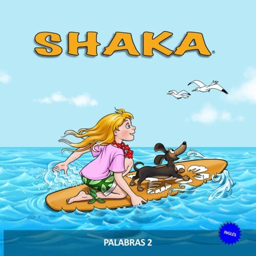 Shaka Palabras 2 - Inglés: Aprendizaje De 24 Palabras Ideal Para Niños De 2 A 5 Años