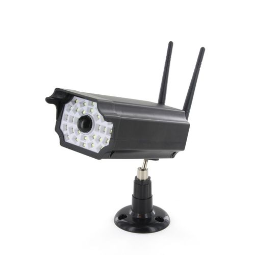 Caméra factice solaire + détecteur mouvement flash - Chacon