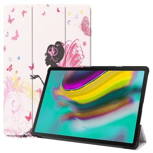 Housse Etui Coque Pochette Simili Cuir Pour Samsung Galaxy Tab S5e T720 / T725 (10,5 Pouces) - Fée