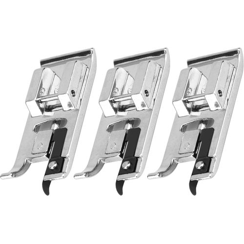 KAL-Pièces Pied-De-Biche À Coudre, Pieds De Machine À Coudre À Tige Basse Pied-De-Biche Surjeté Pied De Fermeture À Glissière À Coudre Pour Singer Brother Et Autres Machines À Coudre