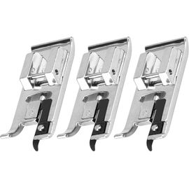 KAL-Pièces Pied-De-Biche À Coudre, Pieds De Machine À Coudre À Tige Basse Pied-De-Biche Surjeté Pied De Fermeture À Glissière À Coudre Pour Singer Brother Et Autres Machines À Coudre