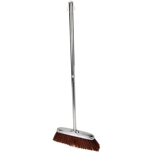 Optique Manche en métal pour balayage des ordures, balai, baignoire à balais, outils d'intérieur rapides, livres poubelle