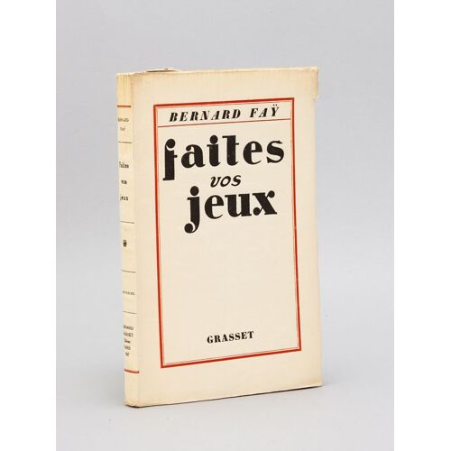 Faites Vos Jeux [ Edition Originale ]