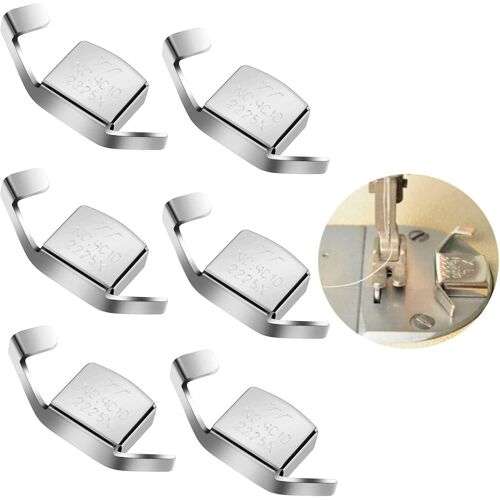 Kal-Aimant À Couture,6 Pcs Guides Couture,Accessoires De Machine À Coudre,Guides De Couture Magnétiques,Durable,Facile À Utiliser,Adapté Aux Pieds-De-Biche De La Plupart Des Machines À Coudre Du Marc