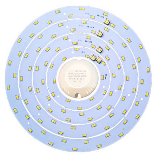 Plafonnier Led 5730 En Forme De Cercle, 6/12/15/18w, Luminaire Décoratif De Plafond, Idéal Pour Un Salon, Un Bureau, Un Magasin, Un Hôtel 9109-May14a29036