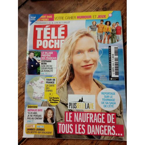 Télé Poche 2889 21/06/2021 Plus Belle La Vie Bern Tour De France Nathalie Baye
