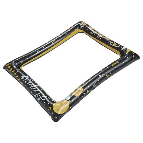 Cadre Gonflable pour Selfie d'Anniversaire, Accessoires de Photographie, Stand, ix, Happy Floating, Faveur Photobooth