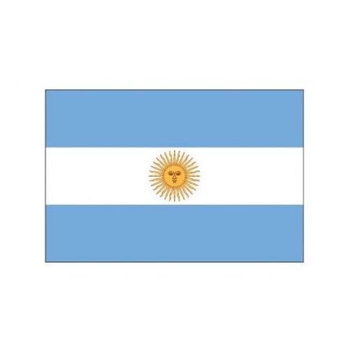 Autocollant Drapeau Argentine Argentina Sticker - Taille : 8 Cm