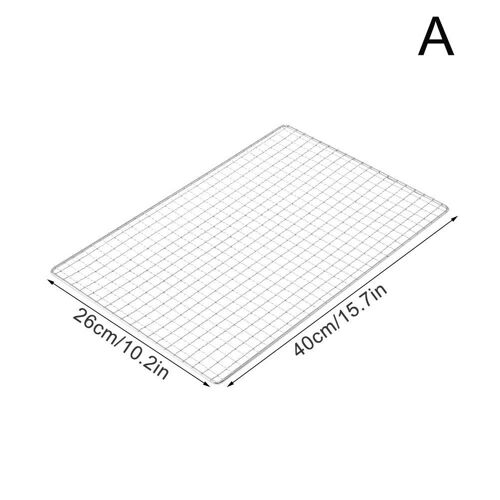 Filet De Grillage Pour Barbecue En Acier, 1 Pièce, Accessoires De Cuisson Pour L'extérieur, Fil R4c6