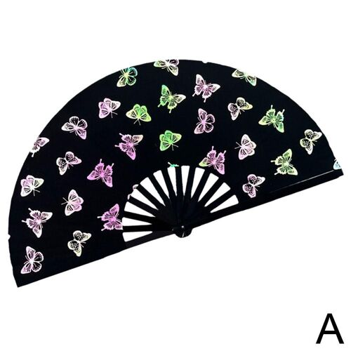 Éventail à main pliant chinois pour hommes et femmes, artisanat d'art, décoration de fête, festival, danse, cadeau pour la maison, mariage, V3Dallas, 2023