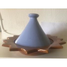 Tajine Bleue Chriss G Collection Terre Cuite
