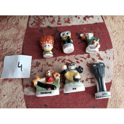Lot De 6 Feves ( Lot 4) 
