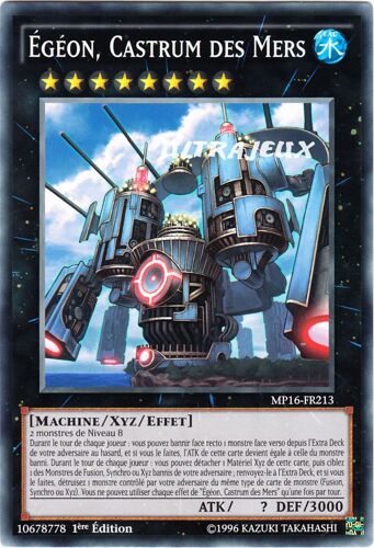 Yu-Gi-Oh! - Mp16-Fr213 - Égéon, Castrum Des Mers - Commune