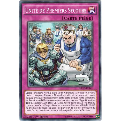 Yu-Gi-Oh! - Mp16-Fr161 - Unité De Premiers Secours - Commune Short Print