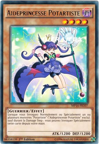 Yu-Gi-Oh! - Mp16-Fr107 - Aideprincesse Potartiste - Rare