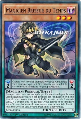 Yu-Gi-Oh! - Mp16-Fr174 - Magicien Briseur Du Temps - Rare