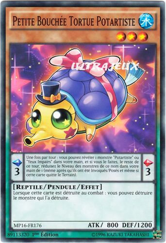 Yu-Gi-Oh! - Mp16-Fr176 - Petite Bouchée Tortue Potartiste - Commune