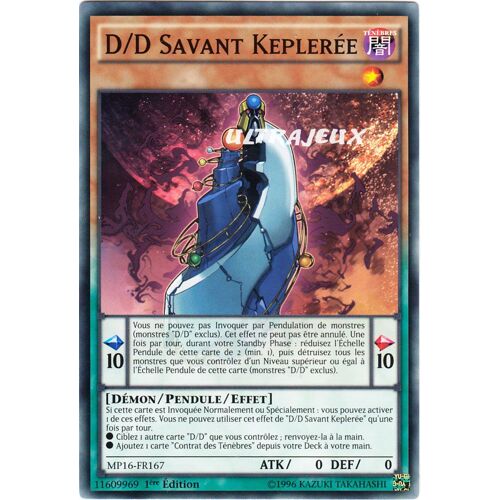 Yu-Gi-Oh! - Mp16-Fr167 - D/D Savant Keplerée - Commune