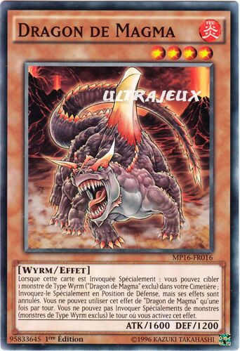 Yu-Gi-Oh! - Mp16-Fr016 - Dragon De Magma - Commune