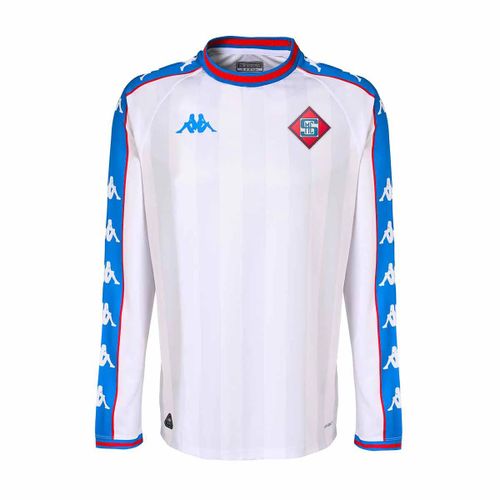 Maillot Ml Kombat Third Sm Caen 24/25 Blanc Enfant