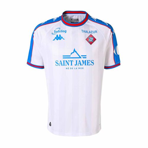 Maillot Kombat Third Sm Caen 24/25 Blanc Enfant