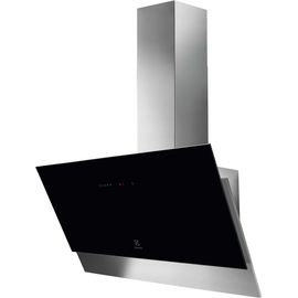 Hotte Electrolux 600 LFV429Y - cheminée coudée - largeur : 89.8 cm - profondeur : 40 cm - extraction et recirculation (avec kit d'extraction supplémentaire) - acier inoxydable et noir