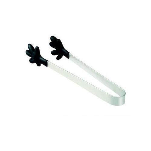 Mini Pince Inox Silicone Noir