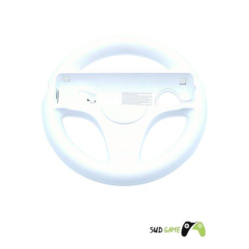 Nintendo Wii - Volant Wheel Blanc Officiel - Très Bon état
