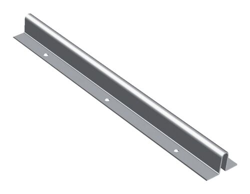 Rail porte coulisse acier zingué Monin - Diamètre 7 mm - Vendu par 1